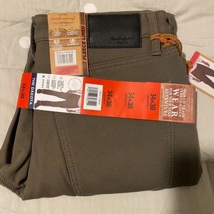 weatherproof Fleece lined mens pants